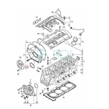 VW ゴルフ5 ゴルフ6 イオス ビートル(5C1 5C2) シロッコ(137 138) シャラン(7N1 7N2) ティグアン(5N_) カムシャフトシール 06H103483D_画像3