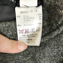 MARC BY MARC JACOBS/マークバイマークジャイコブズ ニットワンピース　裏地あり　フロントポケット　グレー　XS　レディース_画像6