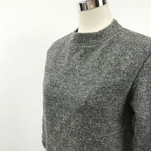 MARC BY MARC JACOBS/マークバイマークジャイコブズ ニットワンピース　裏地あり　フロントポケット　グレー　XS　レディース_画像2