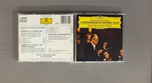 ★独CD VIENNA PHILHARMONIC-BOHM/MOZART-SYM.S NOS29 & 35 HAFFNER★