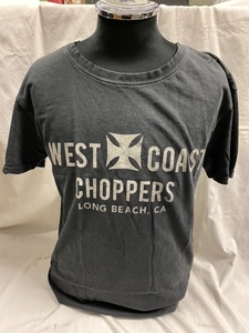 WEST COAST CHOPPERS ウエストコーストチョッパーズ ヴィンテージブラック ハーレー ホットロッド チョッパー スケーター バイカー Lサイズ