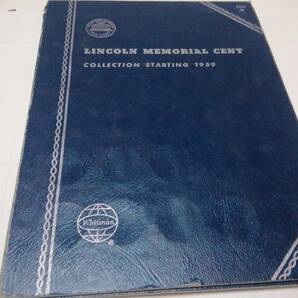 アメリカ、リンカーン１C、1959/1982まで 年号コレクション＝米国専用アルバム収納47種類、の画像1