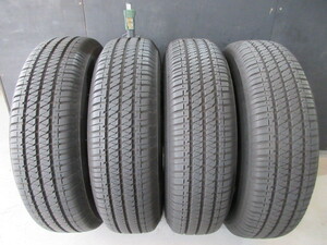 【激安即決】 安心パンクチェック済み BRIDGESTONE DUELER H/T 684Ⅱ 195/80R15 96S 2020年製 中古4本 ジムニーシエラ等！ 