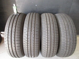 【希少サイズ】※激安即決 DUNLOP ENASAVE EC204 175/70R13 82S 2018年製/2019年製 中古4本 カローラ サニーファミリア ターセル