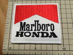 Marlboro　 Honda　刺繍ワッペン