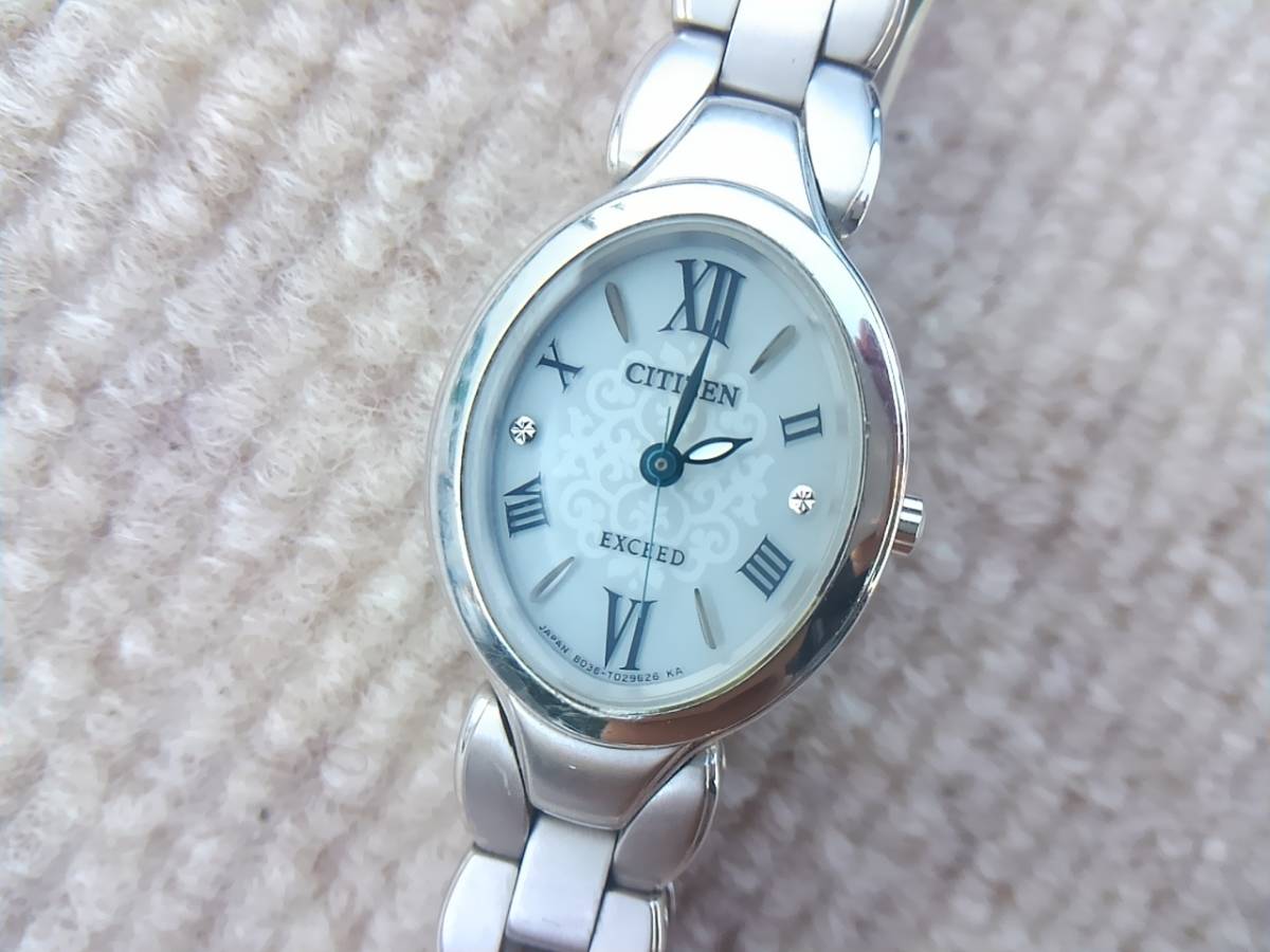 SEIKO セイコー LUKIA ルキア ネイビー8Pストーン 3針モデル www