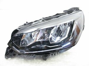 即決あり 取付部破損無 PEUGEOT プジョー 208 P21 純正 左 LED ヘッド ライト 90200111 9833036280 (B030560)