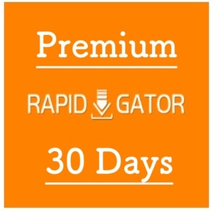 [ Speed correspondence!] official Rapidgator premium 30 days [5 minute ~24 hour within correspondence ]