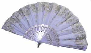  lame entering race fan ballet supplies / presentation / Mai pcs for fan / flamenco /kitoli. fan (saz294-9 )