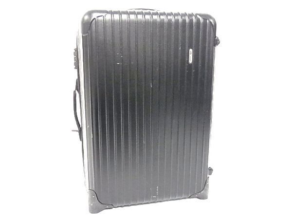 美品 リモワ サルサ 104L 4輪 キャリーケース マットブラック 黒 大