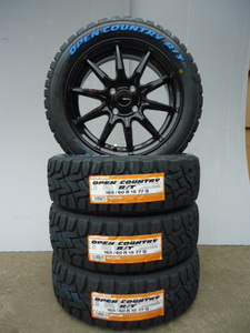 新品165/60R15TOYOオープンカントリーR/T☆ホワイトレタ-☆アゲバンアゲトラハイゼットエブリ-キャリ-Nバンアトレ-ハスラ-サンバ-ピクシス