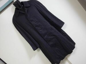 kkyj1529 ■ TSUBAME COAT ■ ツバメコート ステンカラーコート チャコールグレー 88A3 Sくらい