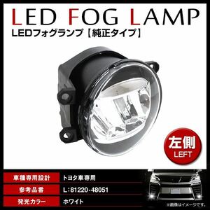 【送料無料】 クラウン 210系 前期のみ 純正交換式 LED フォグランプユニット 新品社外品 左側 L