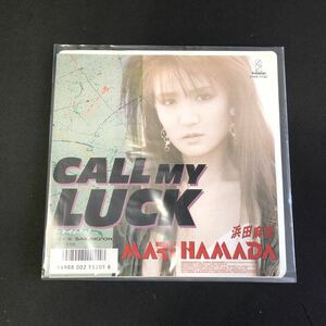 10☆129【見本盤】浜田 麻里 /CALL MY LUCK/Sailing on