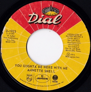 * 70's Lady Southern Soul 45 * Annette Snell *