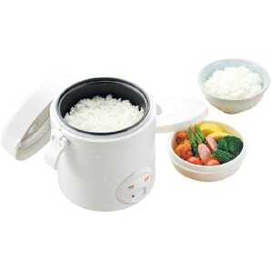炊飯器レシピ用にも★新品未使用品★ソレイユ Soleil パーソナルライスクッカー ホワイト