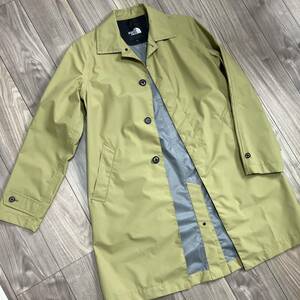 ノースフェイス　ステンカラーコート　ライトグリーン　若草色　Lサイズ THE NORTH FACE