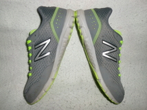 ★数回着用程度 new balance M 630 GL4 `15製ニューバランスランニング M630 パフォーマンストレーニング V4 グレー/シルバー HANZO HOKA_画像4