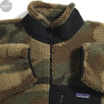 M 新品 21AW Patagonia Mens Classic Retro-X Jacket KSCT 迷彩 パタゴニア レトロX ジャケット カモフラ フリース カーディガン ブルゾン_画像5