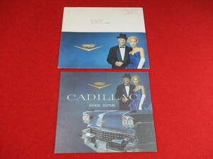 ** GM CADILLAC 1958 Showa era 33 catalog envelope attaching ④ **