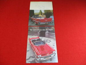 ** GM CADILLAC 1958 Showa era 33 large size catalog envelope attaching ① **