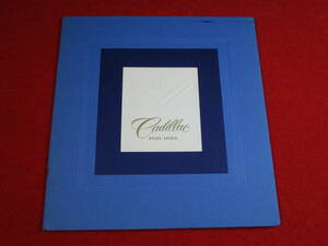 ** GM CADILLAC 1954 Showa era 29 large size catalog **