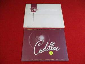 *** GM CADILLAC 1940 Showa era 15 large size catalog envelope attaching ***