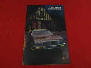 V CHEVROLET IMPALA CAPRICE 1976 Showa era 51 catalog V