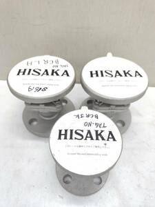 送料無料g09542 日阪製作所 ボールバルブ HISAKA HF5 25-10K 13A HF5 25-10K 16A HF5 20-10K 13A 3個セット 未使用