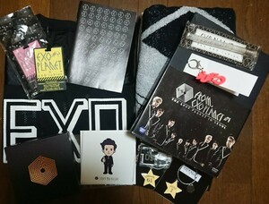 EXO 大型タオル Tシャツ DVD 等グッズセット