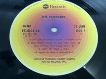 The Floaters★中古LP国内盤「フローターズ～フロート・オン」_画像4