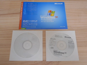 Microsoft マイクロソフト OS オペレーティングシステム「WindowsXP Professional UpGrade」+おまけUpDate付（現状渡し） 
