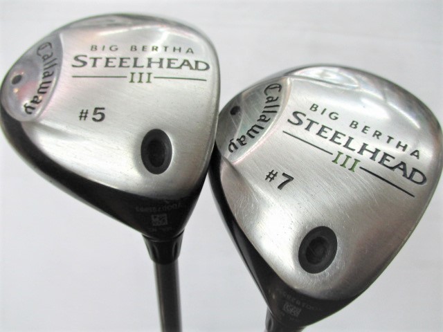 ヤフオク! -「スチールヘッド #7」(キャロウェイ) (フェアウェイウッド ...