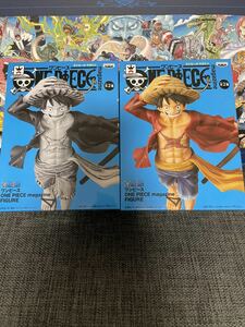 未開封 ワンピース フィギュア 全2種 ルフィ magazine one piece 夢の一枚 ASL 三兄弟 vol.1