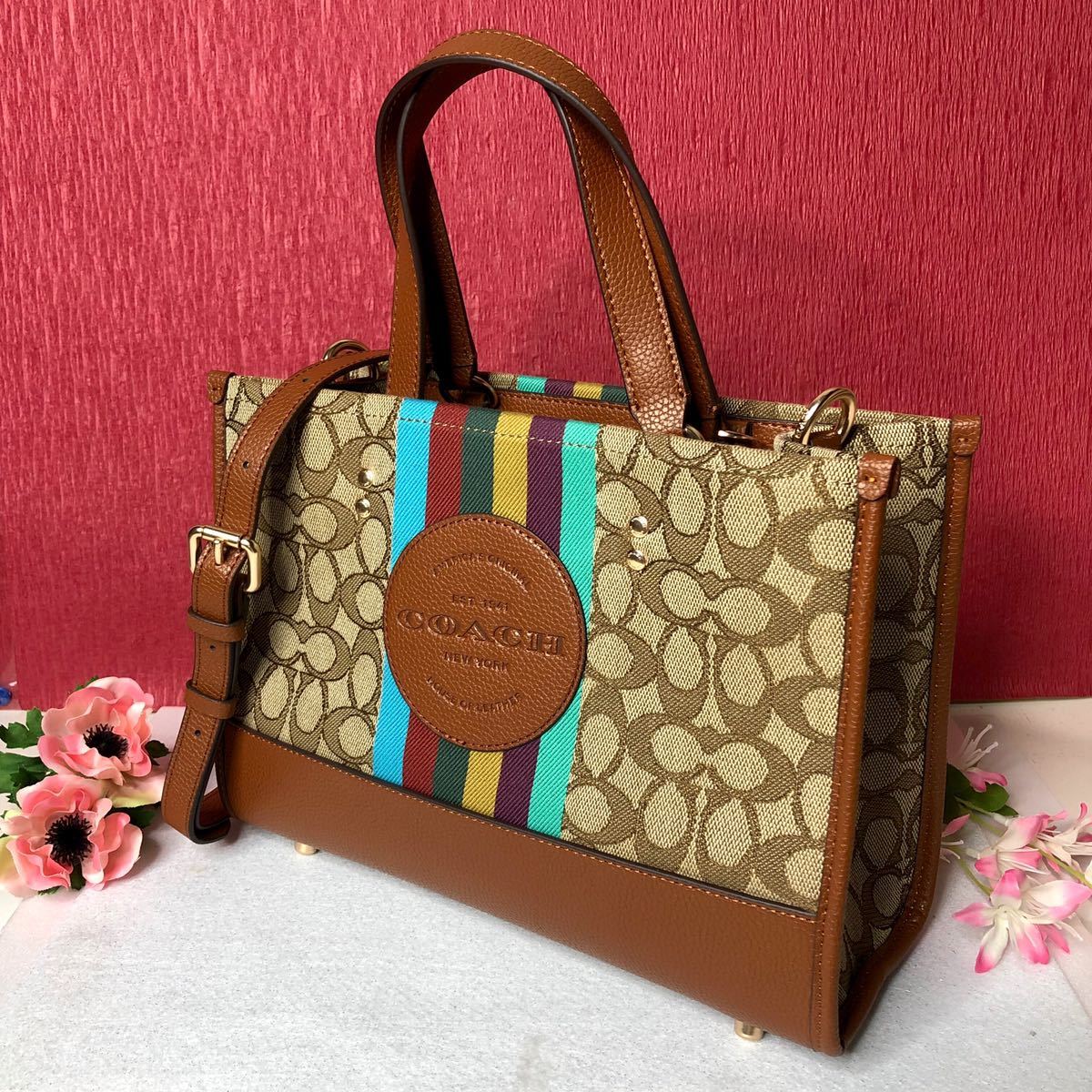COACHDempseyバック コーチ 新作 新品 2way ハンドバッグ (小