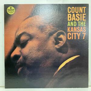 ●即決240109LP COUNT BASIE AND THE KANSAS CITY 7 JP 帯無 IMP88194 ライナーに折れ少々 カバーに角擦れ少々。