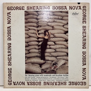 ●即決LP George Shearing / Shearing Bossa Nova j34474 米盤、黒虹Mono ジョージ・シアリング