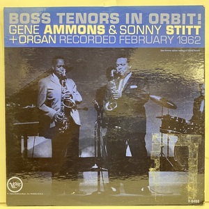 ●即決LP Gene Ammons Sonny Stitt / Boss Tenors in Orbit v8468 j34524 米オリジナル、Dg Mgm Mono ソニー・スティツト