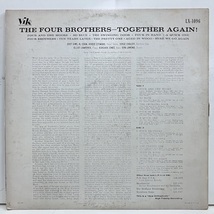 ●即決LP Four Brothers / Together Again j34589 米オリジナル、Dg Mono サージ・チャロフ、 アル・コーン、 ズート・シムズ_画像4