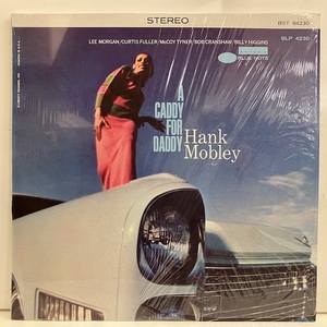 ●即決LP Hank Mobley / A Caddy for Daddy j34635 米盤、刻印無Ua Stereo ハンク・モブレー