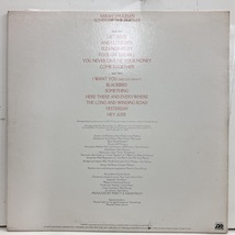 ●即決VOCAL LP Sarah Vaughan / Songs of the Beatles jv3361 米オリジナル、TML刻印 サラ・ヴォーン_画像3