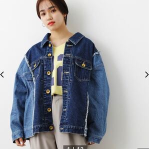 新品 ロデオクラウンズ レースアップデニムジャケット