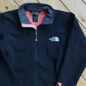 USA古着 ノースフェイス The North Face ソフトシェルジャケット レディース XSサイズ APEX 撥水加工 7summits project 2006 登山 J2132