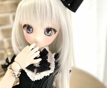 【えるどぉる】DDH-28 sw肌 カスタムヘッド、レジンアイ_画像4