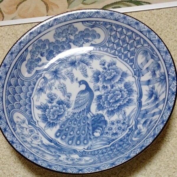 有田焼孔雀 瑞陶焼