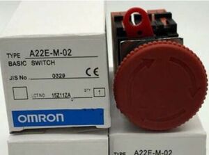 【 新品★国内発送 送料無料 】 OMRON オムロン A22E-M-02 用押ボタンスイッチ ◆6ヶ月保証