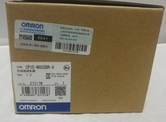 新品【東京発】オムロン OMRON PLC CP1E-N60SDR-A CPUユニット【６ヶ月