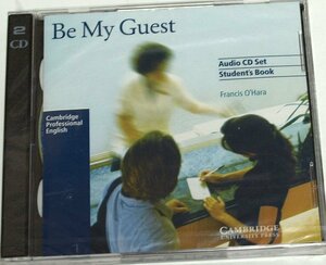 【CDのみ】輸入盤 Be My Guest 英語 Student's Book 接客 ホテル レストラン バー ホテル従業員英語教育 ケンブリッジ大学出版局