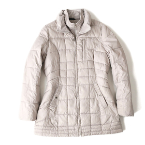 NAUTICA Nautica cotton inside coat windshield front / double zipper ivory ( lady's M)