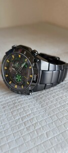 　CASIO EDIFICE電波ソ―ラ―　　　　カシオエディフェス　　　　　　　　　海外モデル　希少品！ カシオ